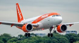 The flight set off from Glasgow Airport on Sunday, March 29, around midday and was on route to Jersey