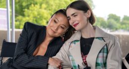 Emily In Paris. Lily Collins as Emily in episode 509 of Emily In Paris