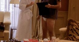 Mia, the woman in the photograph and whose name has been changed to protect her identity, revealed the image was taken surreptitiously by Epstein as he sat behind his desk