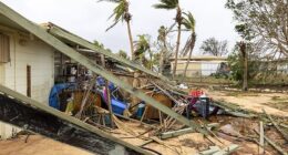 Cyclone Narelle destroyed homes and buildings in the tourist town of Exmouth, located 1,250 kilometres north of Perth