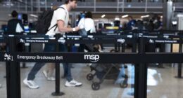 Minneapolis-St Paul International Airport has largely avoided the extraordinarily long lines plaguing other major hubs across the country