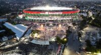 A football fan tragically died at the iconic Azteca Stadium in Mexico City on Saturday night