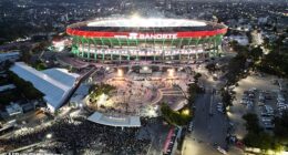 A football fan tragically died at the iconic Azteca Stadium in Mexico City on Saturday night