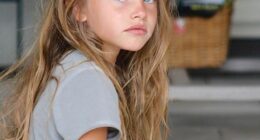 Thylane Blondeau was only four when she walked the hay-covered runway for Jean Paul Gaultier at the Champs Élysées