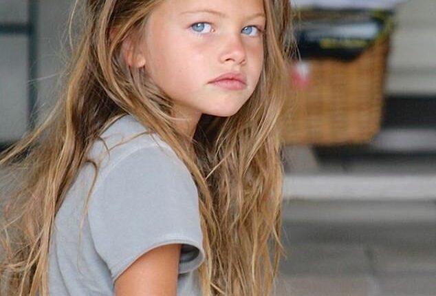 Thylane Blondeau was only four when she walked the hay-covered runway for Jean Paul Gaultier at the Champs Élysées