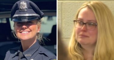 Female Police Officer Breaks Down In Court As She’s Accused Of Horrific Crimes Against Teen Boy In Her Custody
