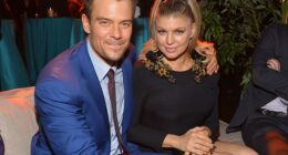 Fergie congratulated her ex Josh Duhamel and his wife Audra Mari on their expanding family; pictured 2013