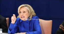 Hillary Clinton got visibly upset during a line of questioning from Representative Nancy Mace