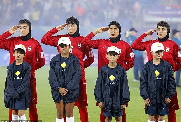 Five members of the Iranian women's football team have successfully sought refuge in Australia after they were branded 'traitors' by state-controlled media