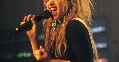 Taylor Dayne (seen in 1988) was skyrocketed into the spotlight in the late 1980s thanks to her 1987 hit song Tell It to My Heart, which spent 25 weeks on the Billboard Hot 100 chart