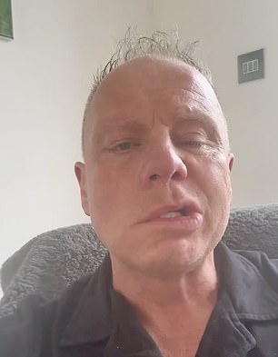 The former City star shared his diagnosis on social media on Thursday