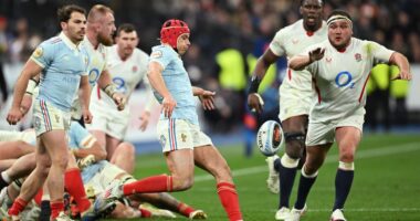 France vs England LIVE: Latest score and updates as title-chasing Les Bleus in titanic battle with England in Six Nations finale