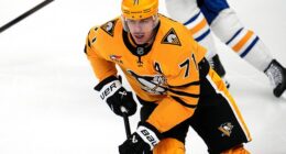 Pittsburgh Penguins star Evgeni Malkin was ejected for a shocking hit on an opponent