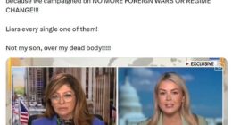 Marjorie Taylor Greene led outrage on social media over Press Secretary Karoline Leavitt refusing to rule out a US draft for the conflict in Iran