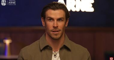 Gareth Bale (pictured) has suggested that Carlo Ancelotti would be 'great' as Man United's next manager