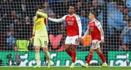 Kepa Arrizablaga had a howler as Arsenal lost control of the Carabao Cup final