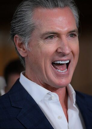California Governor Gavin Newsom