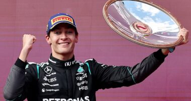 George Russell (pictured) got his 2026 Formula One season off with a bang, claiming victory in Melbourne on Sunday