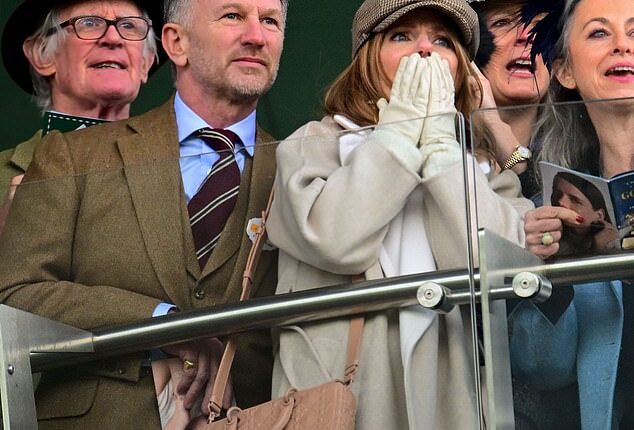 As the F1 season got underway last week in Australia, ex Red Bull team principal Christian Horner and wife Geri Halliwell swapped the paddock for Cheltenham Festival