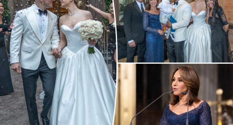 'Good Day New York' anchor Rosanna Scotto's son marries in celebrity-studded, 'fairytale' NYC wedding
