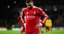 Salah’s numbers this season do not paint a pretty picture, with his 10 goals and nine assists in all competitions standing in stark contrast to seasons past