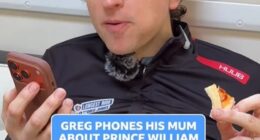 Greg James shares emotional call with his mum where he tells her 'to tell dad Prince William was on the back of the bike and I didn't kill the future King' after he admitted he's been 'masking his emotions' over his father's stroke
