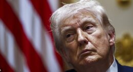 epaselect epa12851447 US President Donald J. Trump delivers remarks during a cabinet meeting in the Cabinet Room of the White House in Washington, DC, USA, 26 March 2026.  EPA/WILL OLIVER / POOL