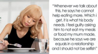 Guy Pays 50% For Meals And Groceries, GF Annoyed That He Hogs Up Her Share Of The Food As Well