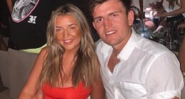 Harry Maguire pictured with his sister Daisy in Mykonos 2020 prior to being arrested. He allegedly refused chances to pay a £43,500 bribe to Greek police to make the case go away