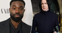 'Harry Potter' set beefed up with 'serious security' after Paapa Essiedu hit with death threats over Snape role