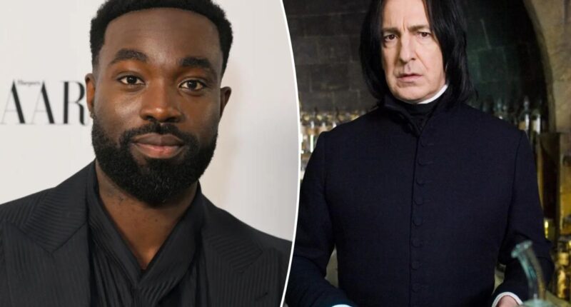 'Harry Potter' set beefed up with 'serious security' after Paapa Essiedu hit with death threats over Snape role