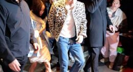 Harry Styles held hands with his girlfriend Zoe Kravitz as they arrived at the Saturday Night Live afterparty in NYC alongside her supportive mother Lisa Bonet