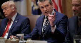 Hegseth’s reported interest in buying a defense fund highlights just how poorly contractors have traded since the war began