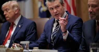 Hegseth’s reported interest in buying a defense fund highlights just how poorly contractors have traded since the war began