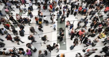 Here’s what airlines are offering passengers trapped in long TSA lines — and why travelers won’t get much else