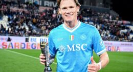 Scott McTominay picks up another man of the match award for his club Napoli