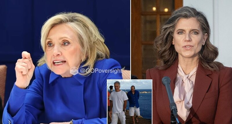 Hillary Clinton exploded on Republican Congresswoman Nancy Mace while explaining how she met Commerce Secretary Howard Lutnick after the 9/11 attacks. Mace grilled Clinton over her ties to Jeffrey Epstein and the current Trump official during a marathon congressional deposition last Thursday. Lutnick had attempted to recruit Epstein to attend an 'intimate fundraiser' for Clinton during her 2016 presidential campaign. In a video of the deposition released Monday, the former first lady and secretary of state can be seen getting visibly angry after Mace interrupts her.