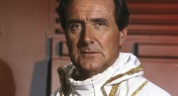 Patrick Macnee tried to sexually assault costume designer Jean-Pierre Dorleac during a fitting for a 1978 appearance on Battlestar Galactica (pictured), it is claimed