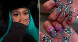 “How Does She Wipe?”: North West, 12, Sends Internet Into Frenzy With Spiked, Pierced Manicure