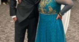 Shazia with her eldest son Adam at his wedding. When I saw the photographs a few weeks later, I was devastated, she says