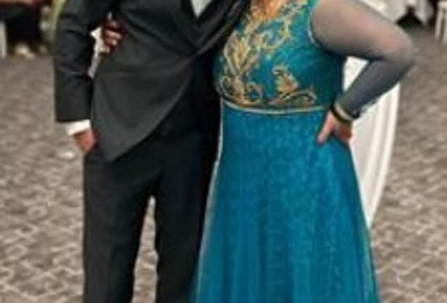 Shazia with her eldest son Adam at his wedding. When I saw the photographs a few weeks later, I was devastated, she says