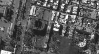 A satellite image shows a view of the damaged Presidential Complex in Tehran, Iran, March 3, 2026. Khamenei was killed here on Saturday in an airstrike