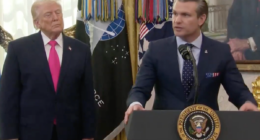 How Trump reacted when Hegseth said US will continue Iran conflict