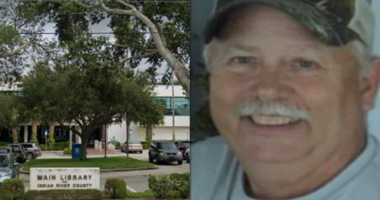 Husband accused of gunning down his wife and the man she had an affair with near local library