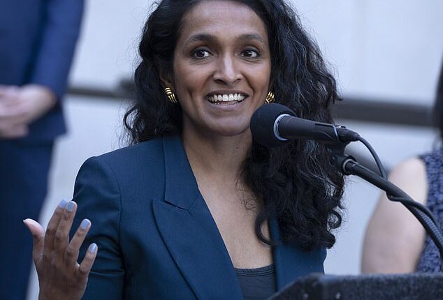 Far-left Democratic socialist Nithya Raman has taken a stunning lead over incumbent Los Angeles Mayor Karen Bass in the race to lead the California city