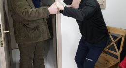 When the door closed there was no faint glow, no crack of light, not even the red dot of standby electronics