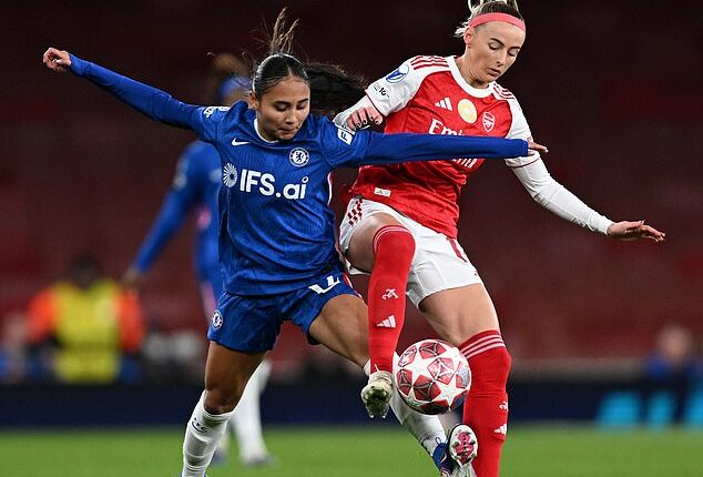 Thompson was the youngest draft-pick in NWSL history when she joined Angel City FC at the age of 18 in 2023, and then one of Chelsea’s biggest ever signings for £1million last summer