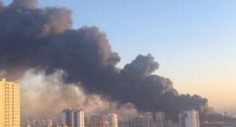 Iran-US war latest: Iranian fighter jet downed by Israel as fresh strikes hit Tehran, Kuwait and Beirut