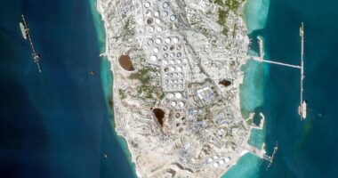 Iran-US war latest: Trump says strikes have ‘obliterated’ military targets on vital oil hub island