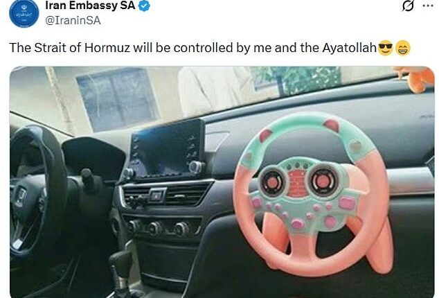 Iran has taunted Donald Trump with viral memes after he claimed 'good peace talks' were underway as Tehran insists no negotiations have taken place